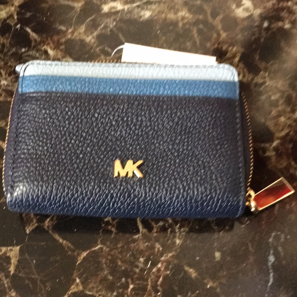 Michael Kors small zip around wallet